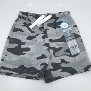 Carter's Easy Pull On Camo Shorts